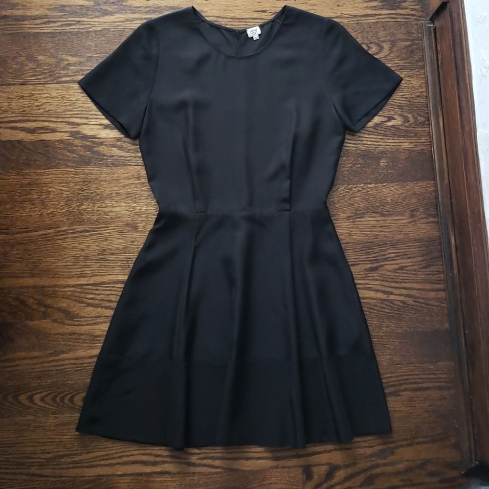 Wilfred 100% Silk Open Back Dress